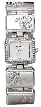 Watch strap Fossil ES2624 Stainless steel Steel 22mm